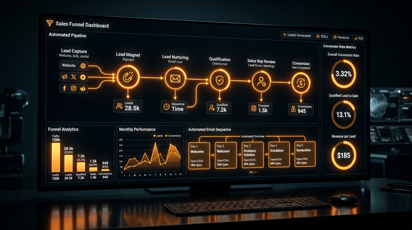 Vista previa Funnels Automáticos